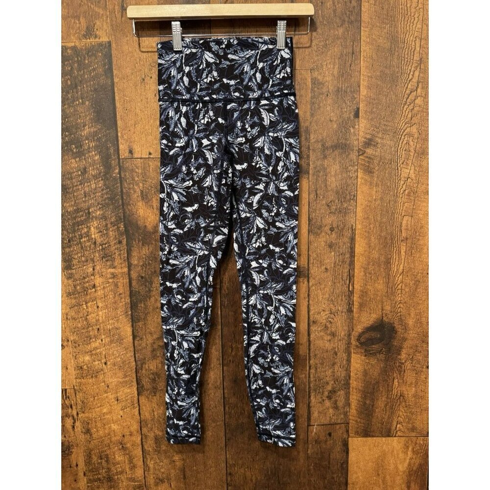 Lululemon Wunder Under Hi-Rise Tight 28" Embellished Multi Sz 2 EUC - Picture 2 of 6